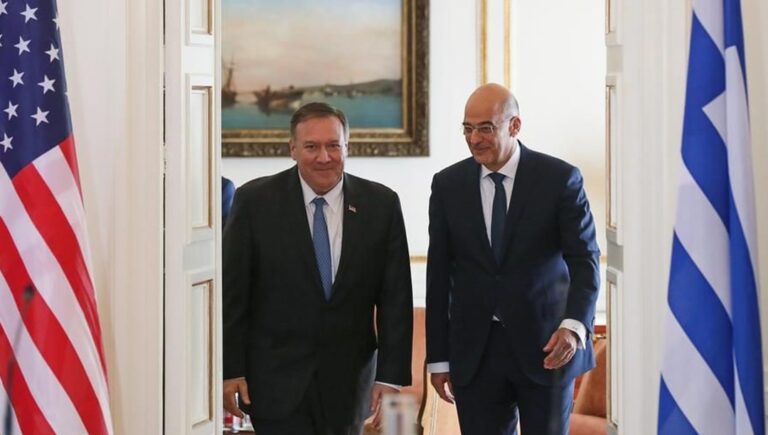 Pompeo’dan Yunanistan’a destek ziyareti