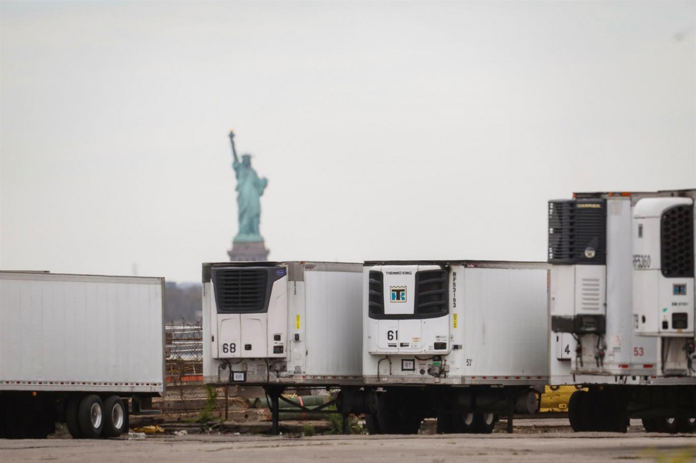 New York'ta korkunç tablo: Yüzlerce ceset ilkbahardan bu yana hâlâ kamyonlarda