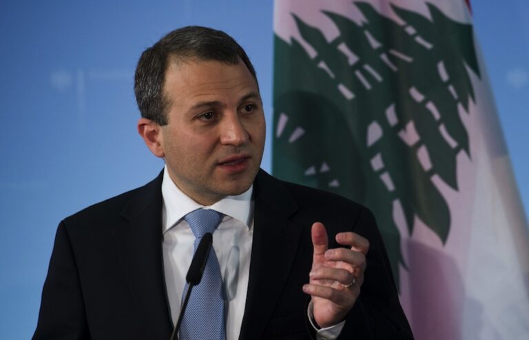 Gebran Bassil, ABD yaptırımlarının onu ‘korkutmadığını’ söyledi