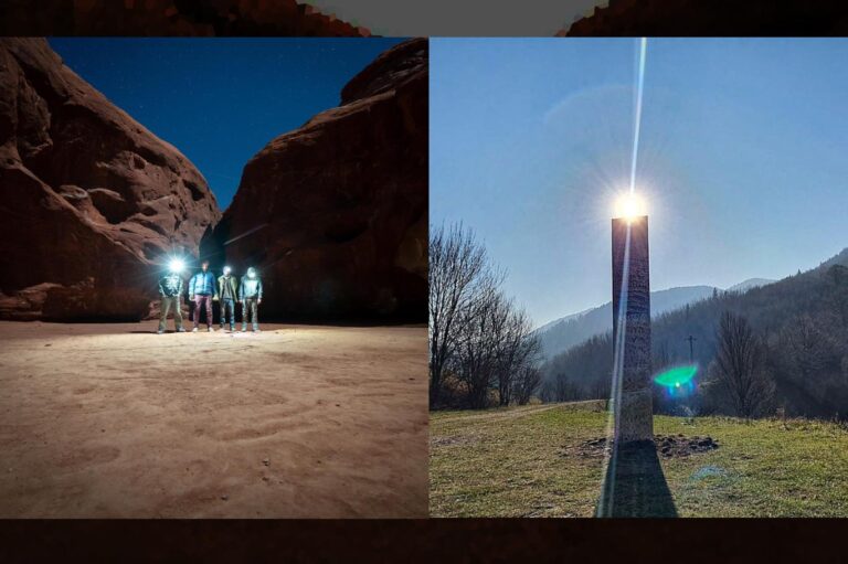 Utah'taki monolitin nasıl gittiği ortaya çıkarken Romanya'daki kayboldu