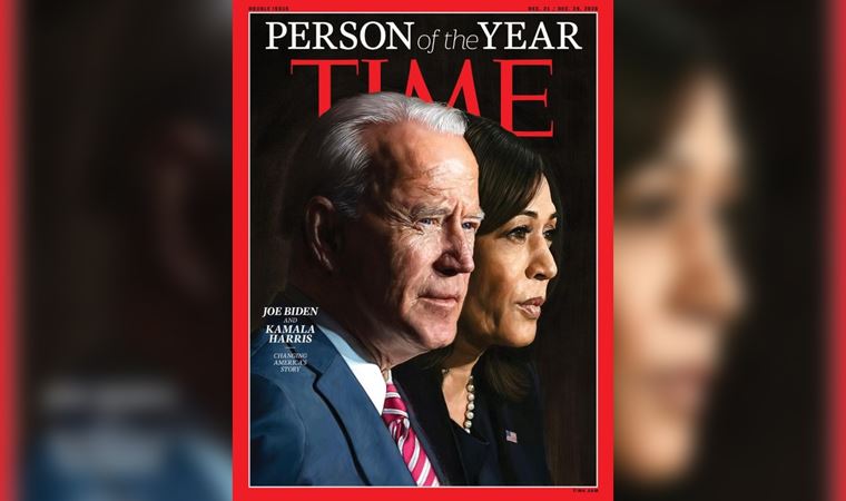 TIME 2020 Yılın Kişisi Joe Biden ve Kamala Harris seçildi