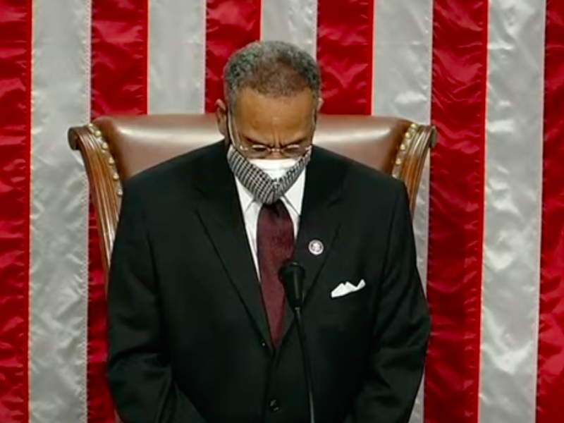 Demokrat temsilcinin Kongre açılışında yaptığı dua olay oldu: 