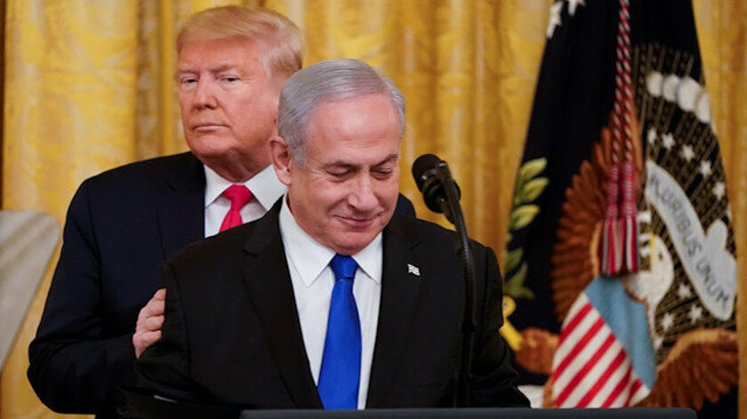 Netanyahu, Twitter hesabından ABD Başkanı Trump'ın fotoğrafını kaldırdı