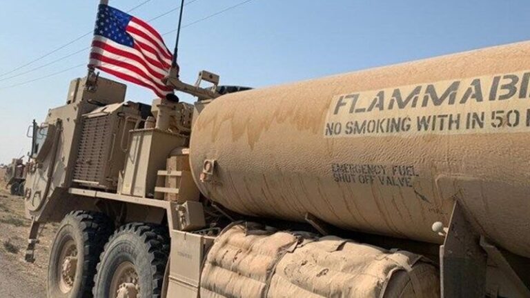 SDG ve Amerikan askerleri, Suriye’nin petrolünü çalıyor