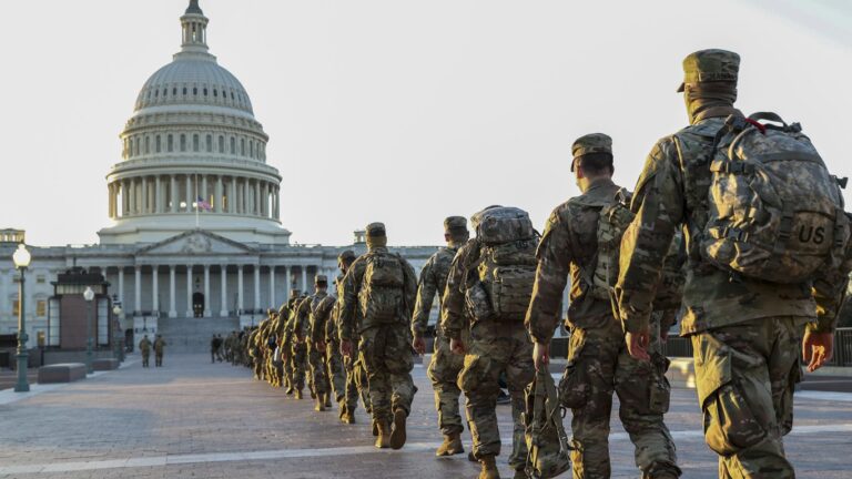 Pentagon, Washington’daki ulusal muhafızların görev süresini iki ay uzatma talebini değerlendiriyor