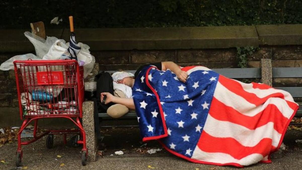 ABD'nin 18 eyaletinde evsizler, aşılama kampanyalarına dahil edilmiyor