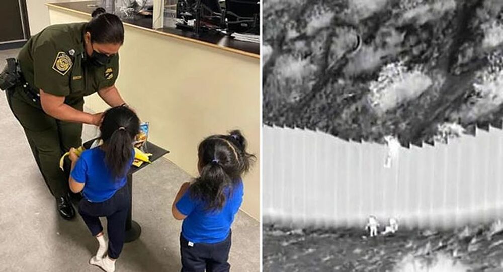 ABD ile Meksika sınırındaki 4.5 metrelik duvardan atılan iki kız kardeş ailesine kavuşacak