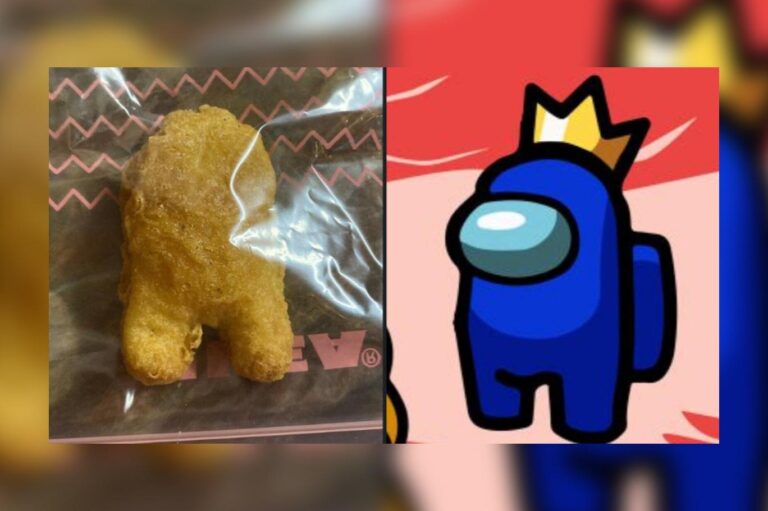 Among Us karakterine benzeyen nugget 100 bin dolara satıldı