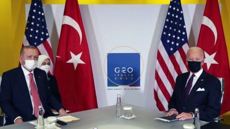Erdoğan’dan F-16 açıklaması: Biden’ın olumlu yaklaşımını gördüm