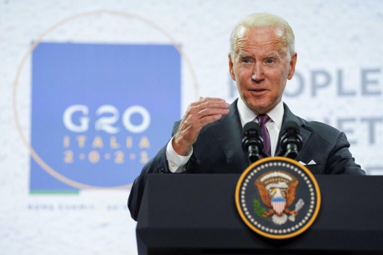 Biden, G20’de düzenlediği basın toplantısına geç kaldı: “Asansörlerle oynuyorduk”