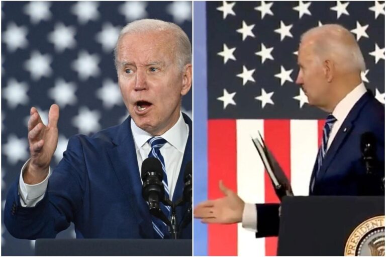 “Havayla el sıkışan” Biden tartışma yarattı: “Onu demans hastası gibi mi göstermek istiyorlar?”￼