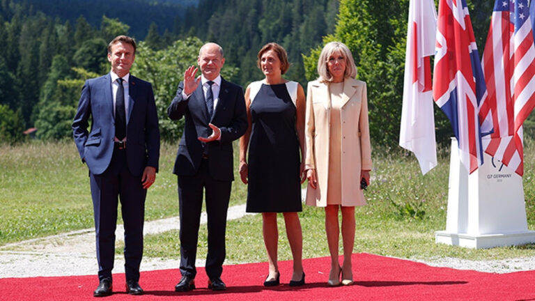 G7 Liderler Zirvesi Elmau Sarayı’nda başladı