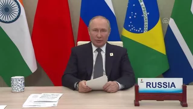 Rusya Devlet Başkanı Putin, BRICS Liderler Zirvesi’ne katıldı