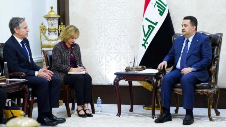 ABD Dışişleri Bakanı Blinken, Irak Başbakanı ile Gazze’deki gelişmeleri ele aldı