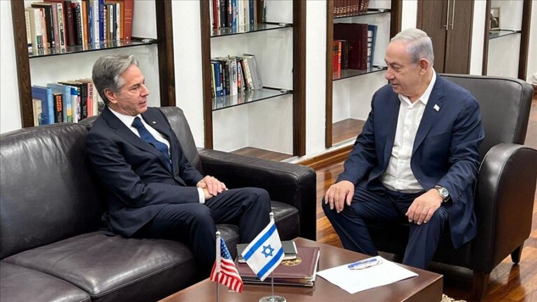 ABD Dışişleri Bakanı Blinken, İsrail Başbakanı Başbakanı Netanyahu ile görüştü