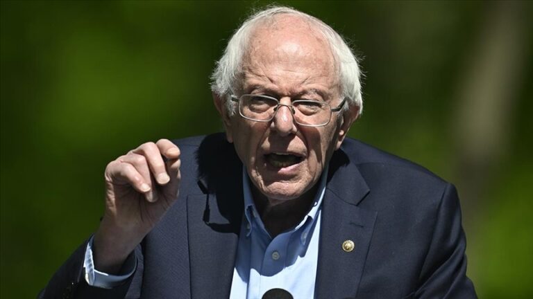Amerikalı Senatör Sanders’tan İsrail’e mali yardımın durdurulması çağrısı
