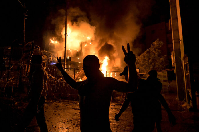 Pro-Palestinian protest in Beirut