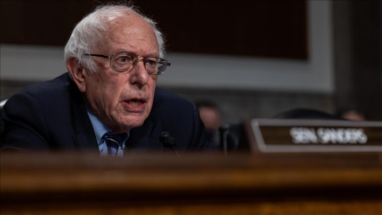 ABD’li senatör Sanders: Netanyahu’nun Filistinlilere saldırması için hiçbir gerekçesi kalmadı