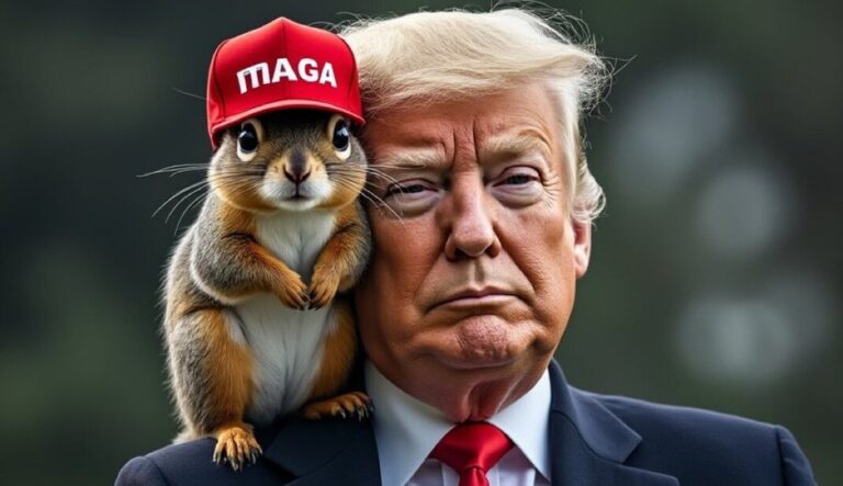 Kuduz şüphesiyle öldürülen yetim sincap Peanut, nasıl Trump kampanyasının maskotu oldu?