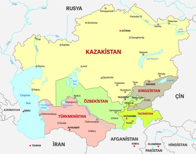 2024 Yılı Orta Asya’ya Bir Bakış: Üç Büyük Gücün Yeni Oyun Alanı